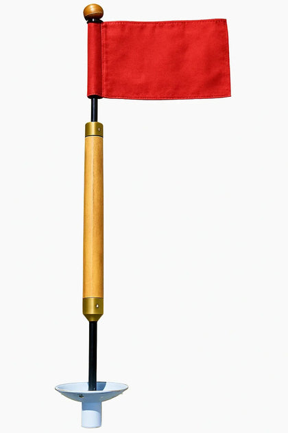 Mini Smoked Hickory Timber Flagsticks
