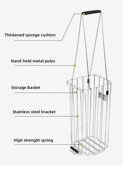 Golf Ball Picker Basket