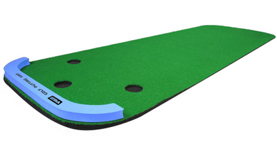 Jumbo Putting Green w/Multiple Holes + Bumper