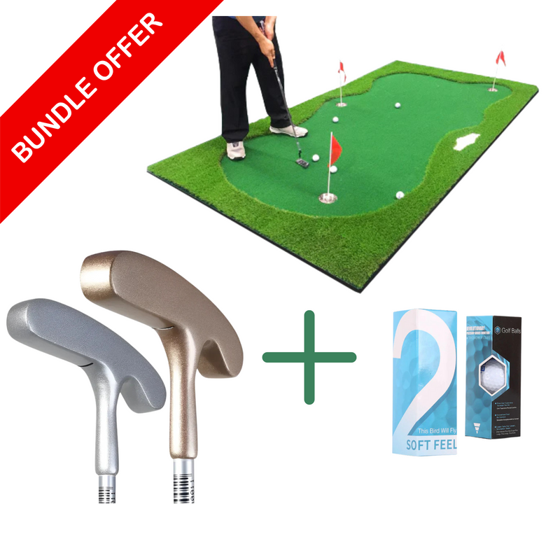 Putting Mat Deluxe Bundle