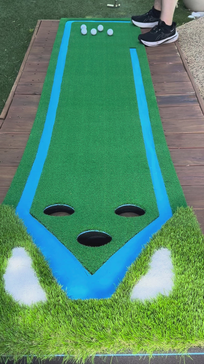 Challenger Putting Mat w/Ball Return